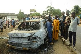 30 Vehicles Burnt, More Than 10 Confined Dead In Abuja Tanker Explosion