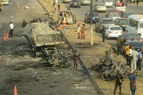 30 Vehicles Burnt, More Than 10 Confined Dead In Abuja Tanker Explosion