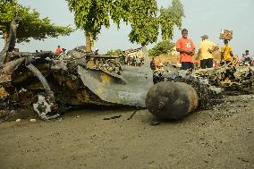 30 Vehicles Burnt, More Than 10 Confined Dead In Abuja Tanker Explosion