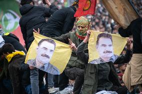 Kurdish Newroz Celebrations In Diyarbakir, Turkey