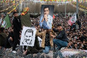 Kurdish Newroz Celebrations In Diyarbakir, Turkey