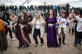 Kurdish Newroz Celebrations In Diyarbakir, Turkey