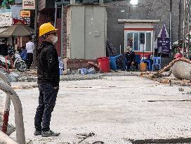 Construction Site In Hanoi