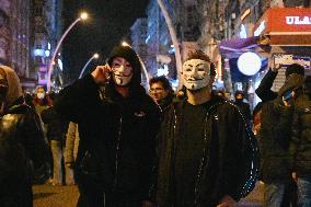 Protest Against the Arrest of Istanbul Mayor Imamoglu in Ankara