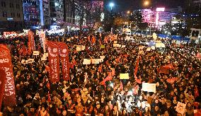 Protest Against the Arrest of Istanbul Mayor Imamoglu in Ankara