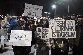 Protest Against the Arrest of Istanbul Mayor Imamoglu in Ankara