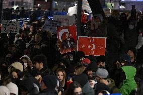 Protest Against the Arrest of Istanbul Mayor Imamoglu in Ankara