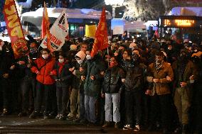Protest Against the Arrest of Istanbul Mayor Imamoglu in Ankara