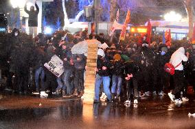Protest Against the Arrest of Istanbul Mayor Imamoglu in Ankara
