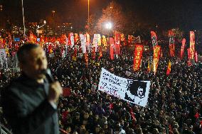 Thousands protest for second night over Istanbul mayor's arrest - Istanbul