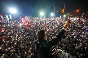 Thousands protest for second night over Istanbul mayor's arrest - Istanbul