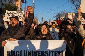 Protest After The Arrest Of Ekrem İmamoğlu In Istanbul, Turkey