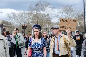 Demonstration Against Racism In Paris