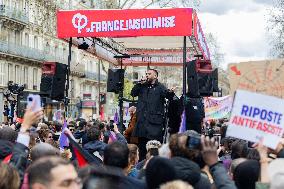 March Against Racism In Paris