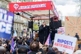 March Against Racism In Paris