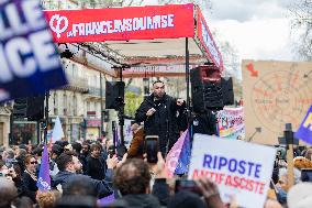 March Against Racism In Paris