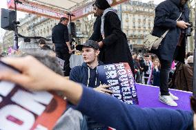 March Against Racism In Paris