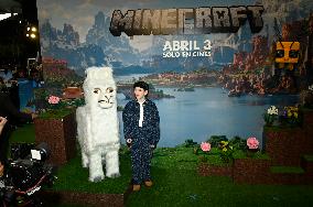 A Minecraft Movie Fan Event In Mexico City