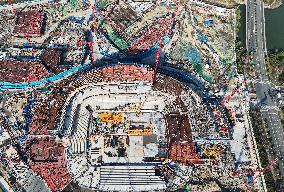 Zhejiang's First Large-scale Professional Football Stadium Const