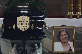 Barbara Skrzypek Funeral In Poland