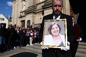 Barbara Skrzypek Funeral In Poland