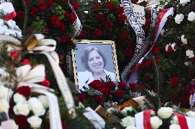 Barbara Skrzypek Funeral In Poland