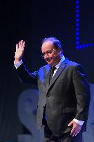François Hollande at Series Mania in Lille