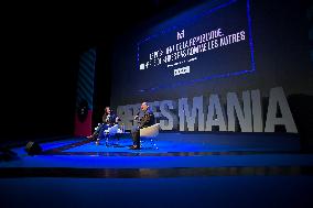 François Hollande at Series Mania in Lille