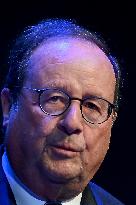 François Hollande at Series Mania in Lille