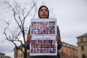 Pro-Palestine Demonstration In Krakow, Poland