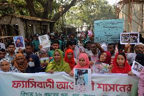 Protest In Front Of The International Criminal Tribunal