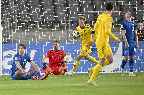 FIFA World Cup 2026 European qualifier Group G football match Lithuania vs Finland