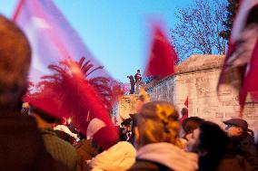 Istanbul Protest For Democracy - Istanbul