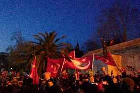 Istanbul Protest For Democracy - Istanbul