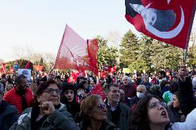 Istanbul Protest For Democracy - Istanbul
