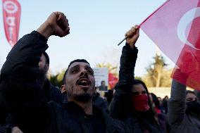 Istanbul Protest For Democracy - Istanbul