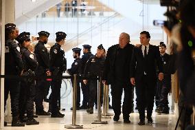 Gerard Depardieu Trial For Sexual Assault - Paris