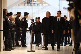Gerard Depardieu Trial For Sexual Assault - Paris