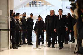 Gerard Depardieu Trial For Sexual Assault - Paris