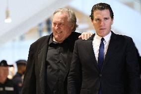 Gerard Depardieu Trial For Sexual Assault - Paris