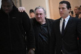 Depardieu Trial - Paris