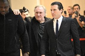 Depardieu Trial - Paris