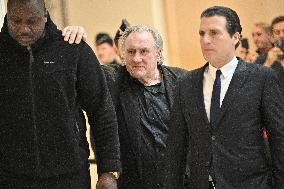 Depardieu Trial - Paris