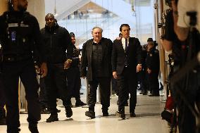 Gerard Depardieu Trial For Sexual Assault - Paris