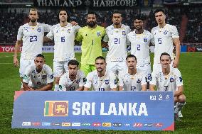 Thailand v Sri Lanka - AFC Asian Cup 2027 Qualifiers