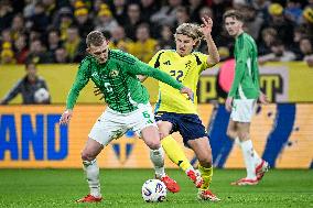 SOCCER FRIENDLY SWEDEN-NORTHERN IRELAND