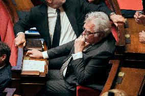 Questions to the government at the National Assembly - Paris AJ