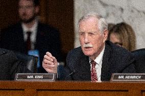 US Senate Select Committee on Intelligence Hearing Examining Worldwide Threats