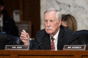 US Senate Select Committee on Intelligence Hearing Examining Worldwide Threats