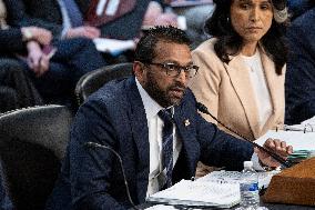 US Senate Select Committee on Intelligence Hearing Examining Worldwide Threats